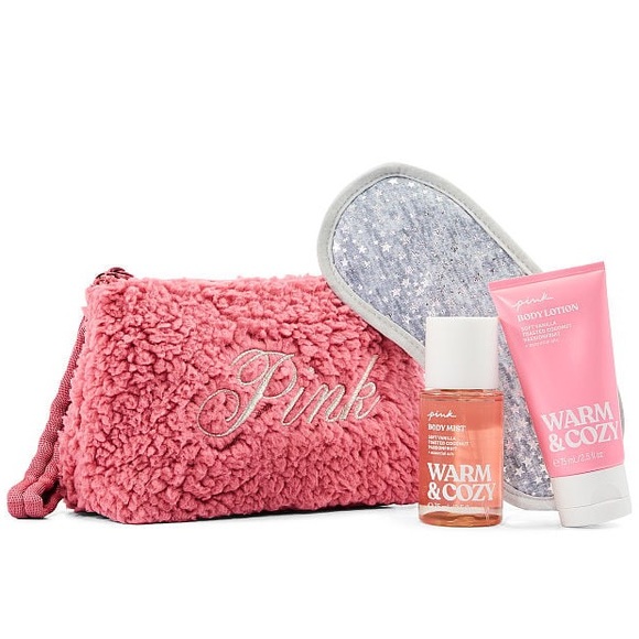 PINK Victoria's Secret Other - Pink Victoria Secret Warm & Cozy 4PC Gift Set 🎉New🎉
